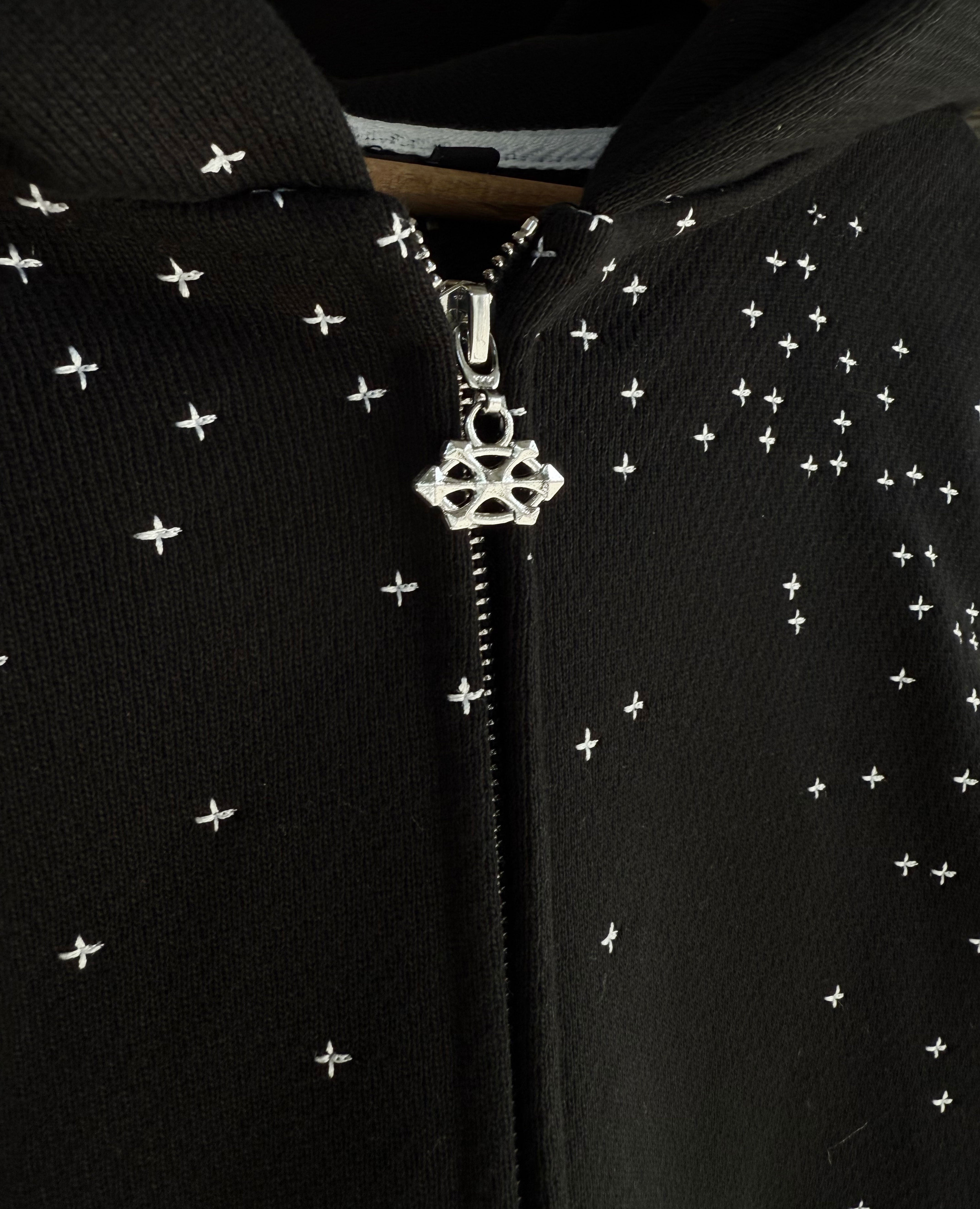 BLACK STARDUST ZIP