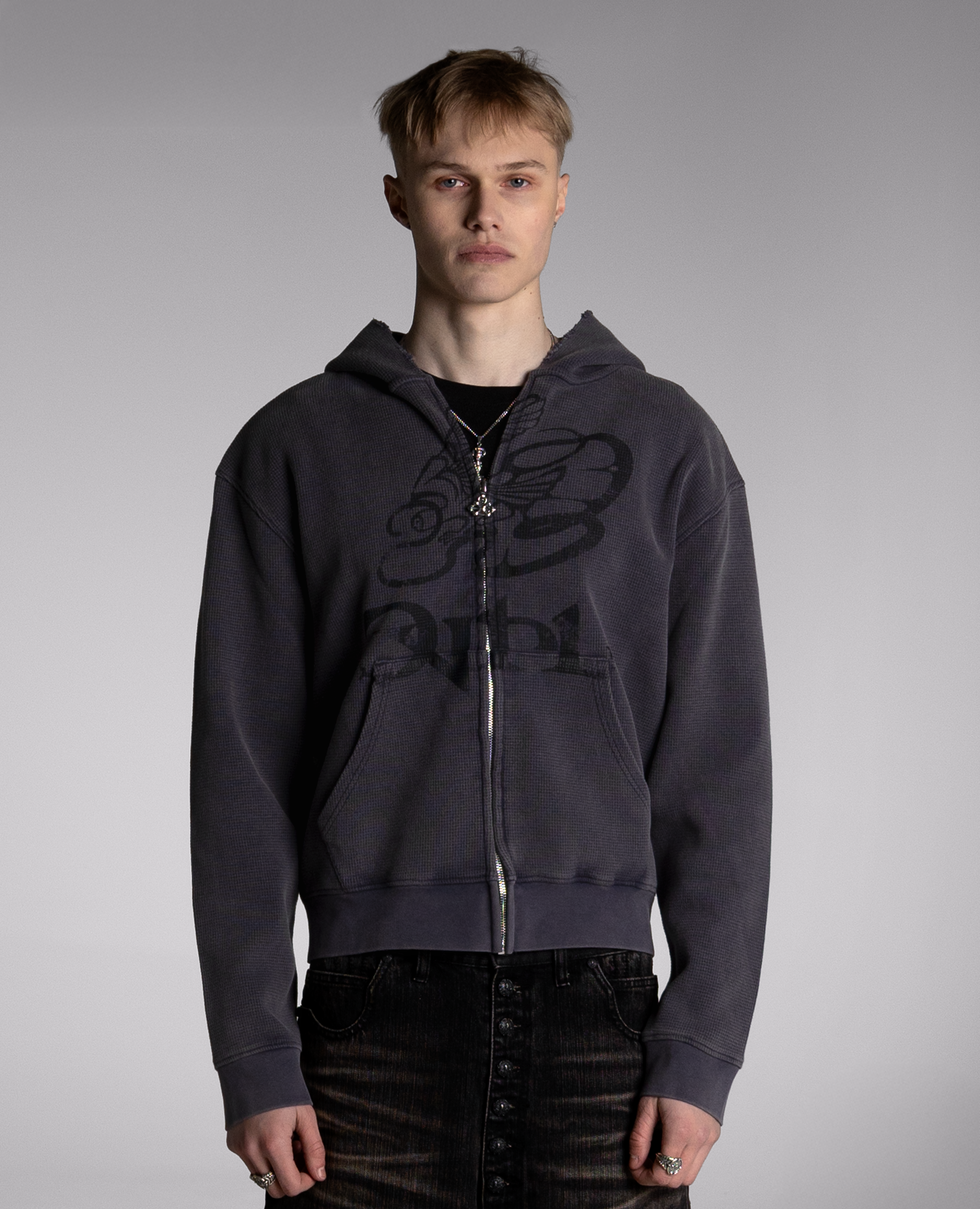 BLUE BATTLE WAFFLE ZIP