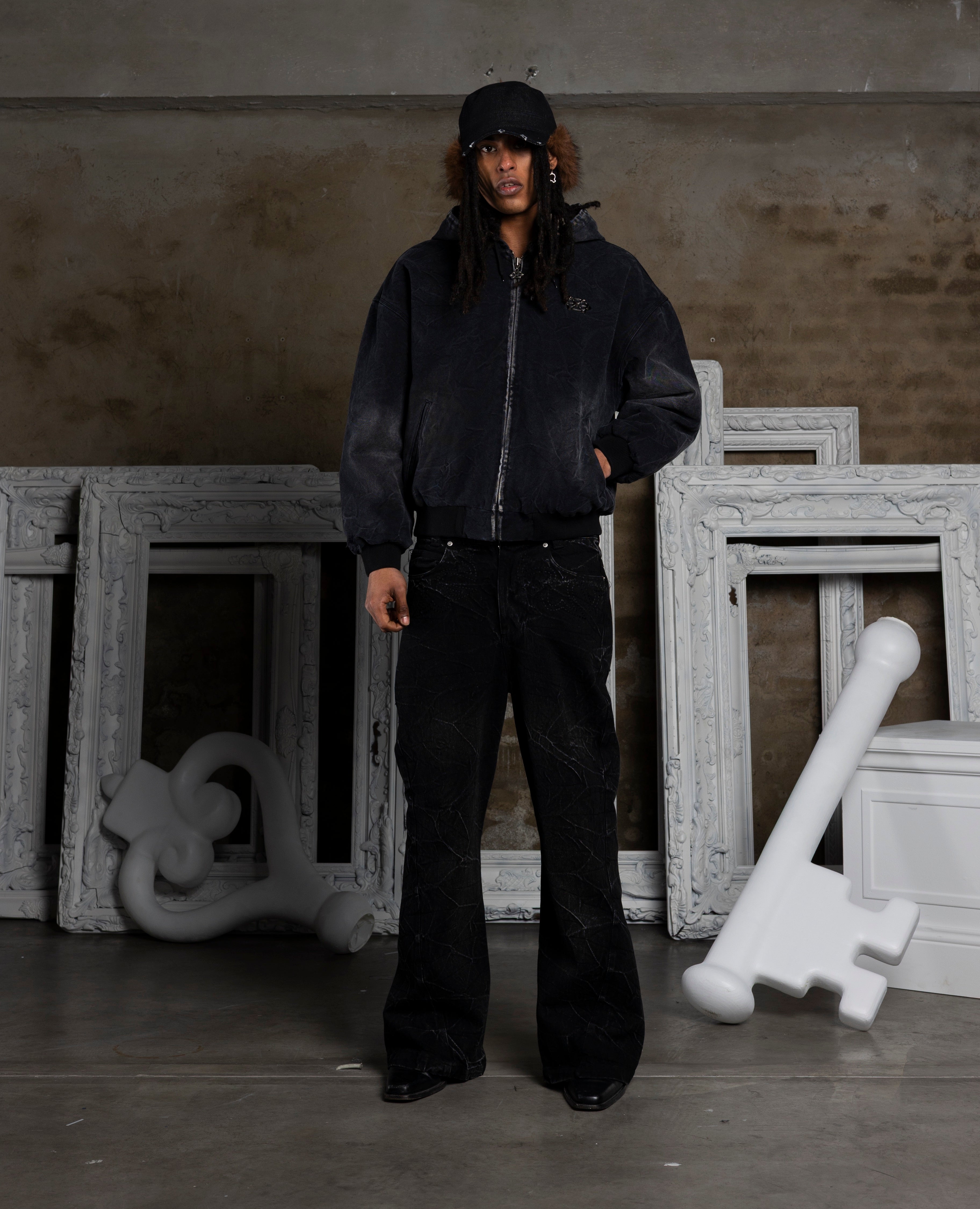 BOW CANVAS JACKET