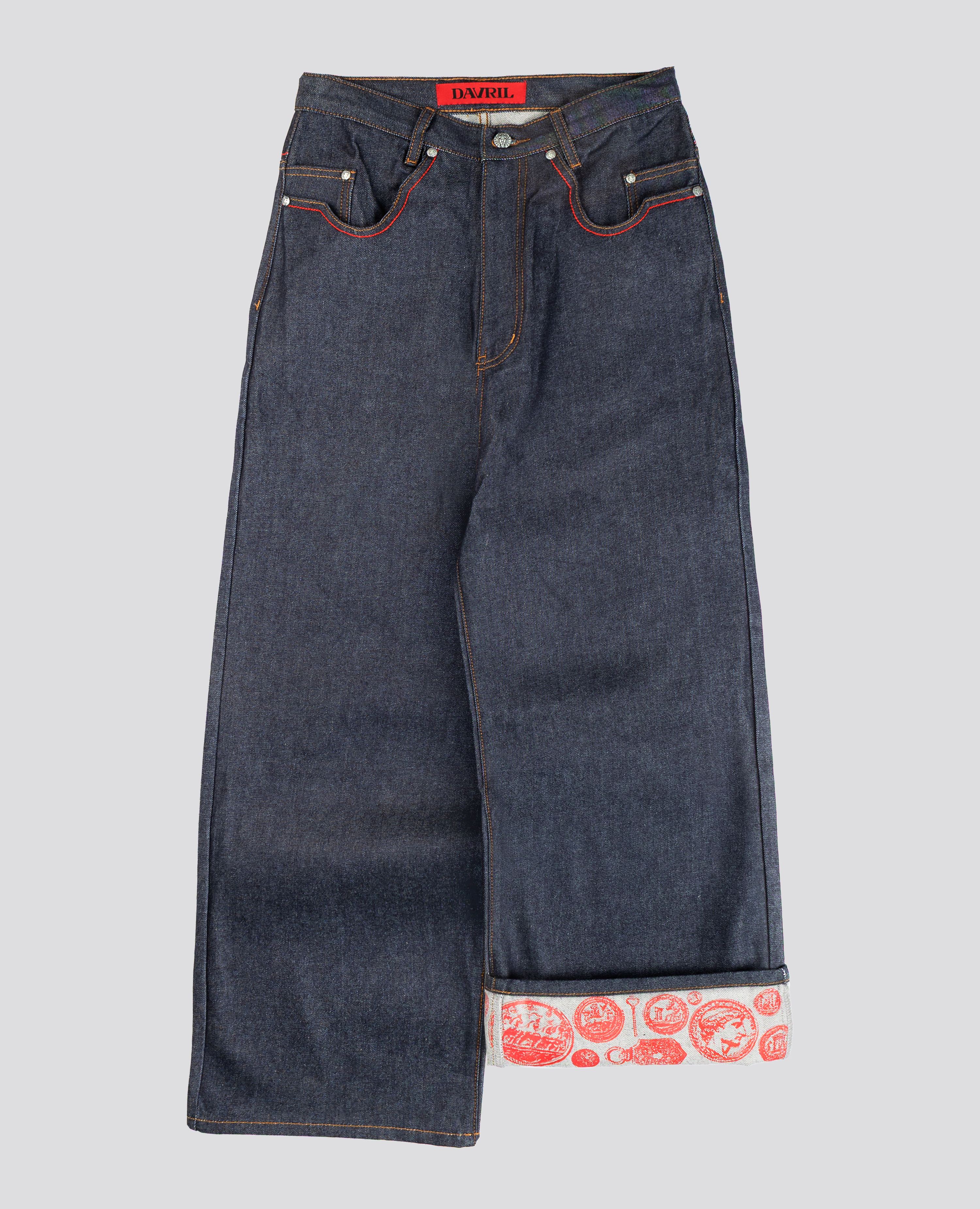 INSIDE-OUT RAW DENIM - ULTRA LOOSE FIT