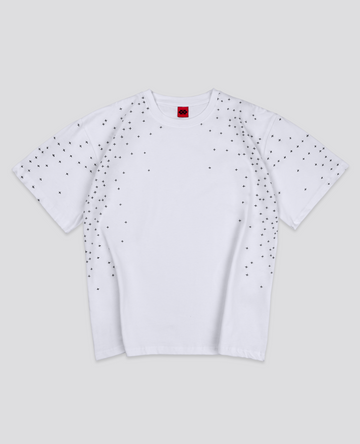 WHITE STARDUST T-SHIRT