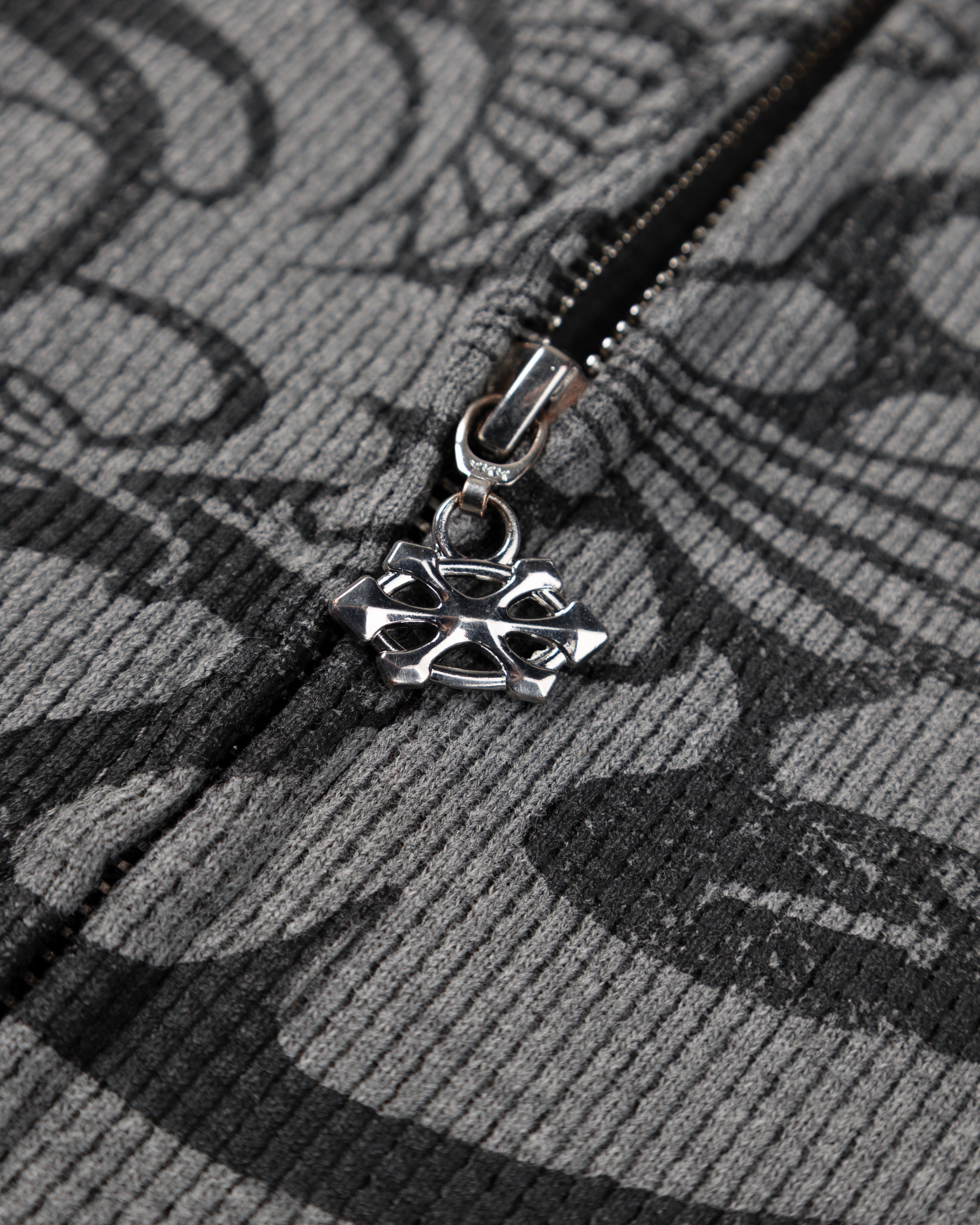 GREY BATTLE WAFFLE ZIP