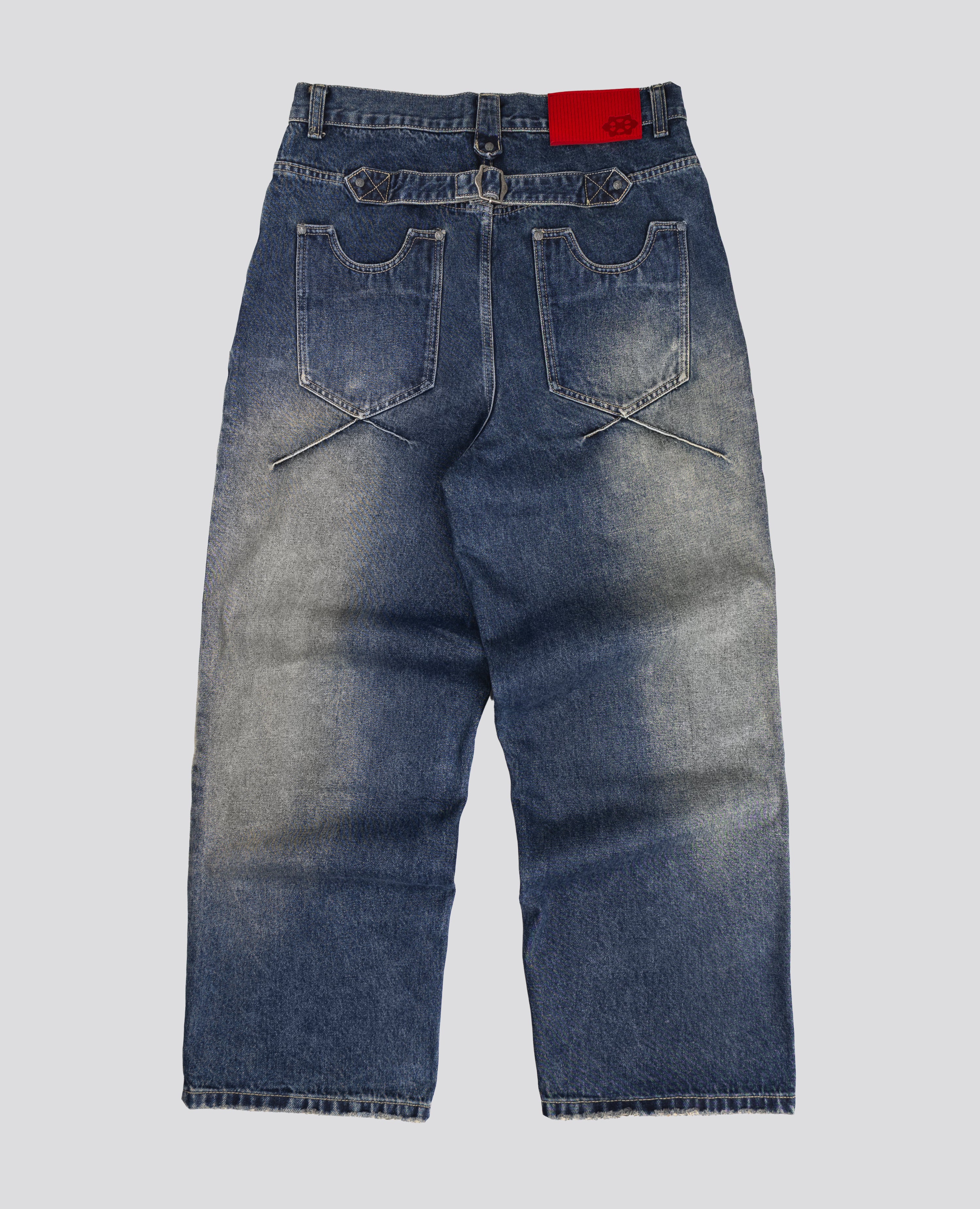 BLUE KNUCKLE LOOSE-FIT DENIM