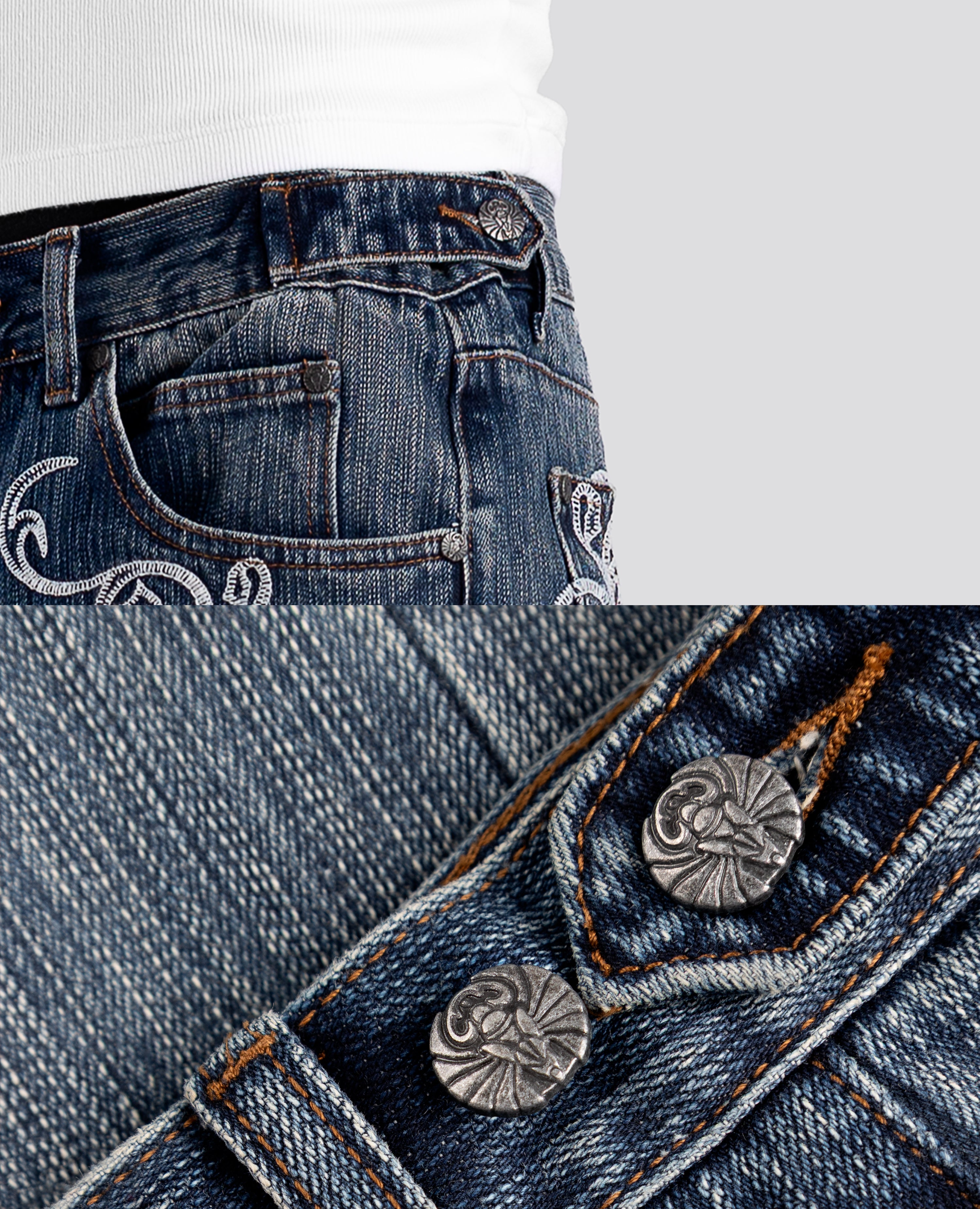 BLUE OPENING BOOTCUT DENIM