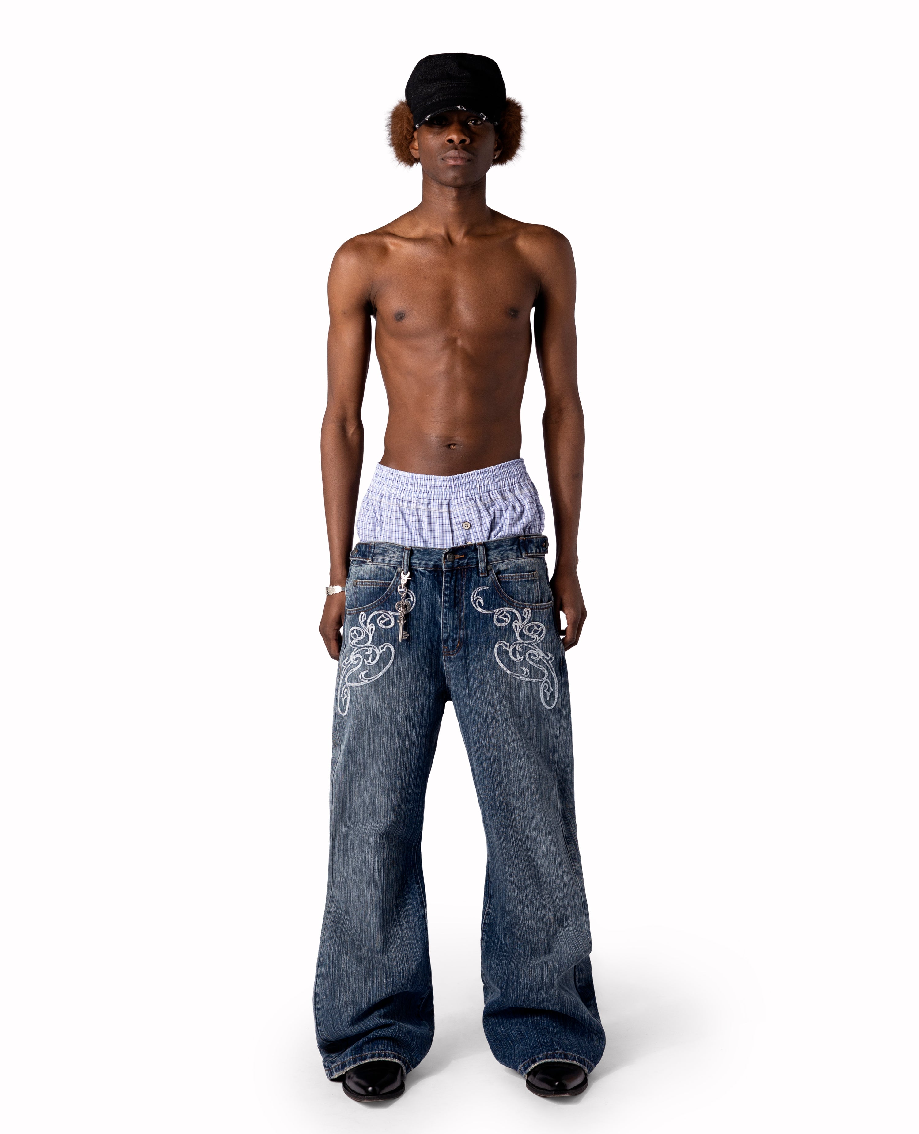 BLUE OPENING BOOTCUT DENIM