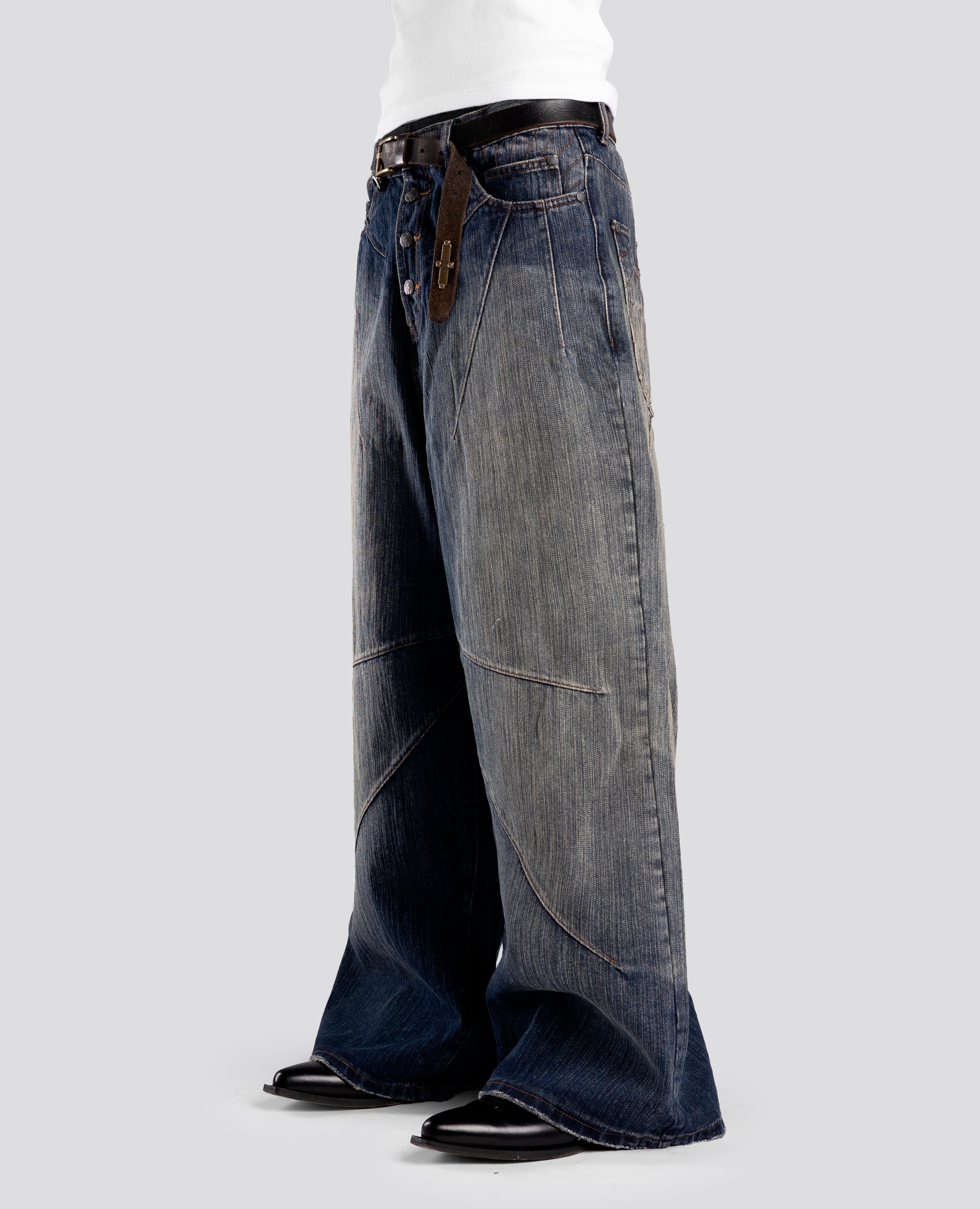 BLUE BEAM ULTRA-LOOSE FIT DENIM