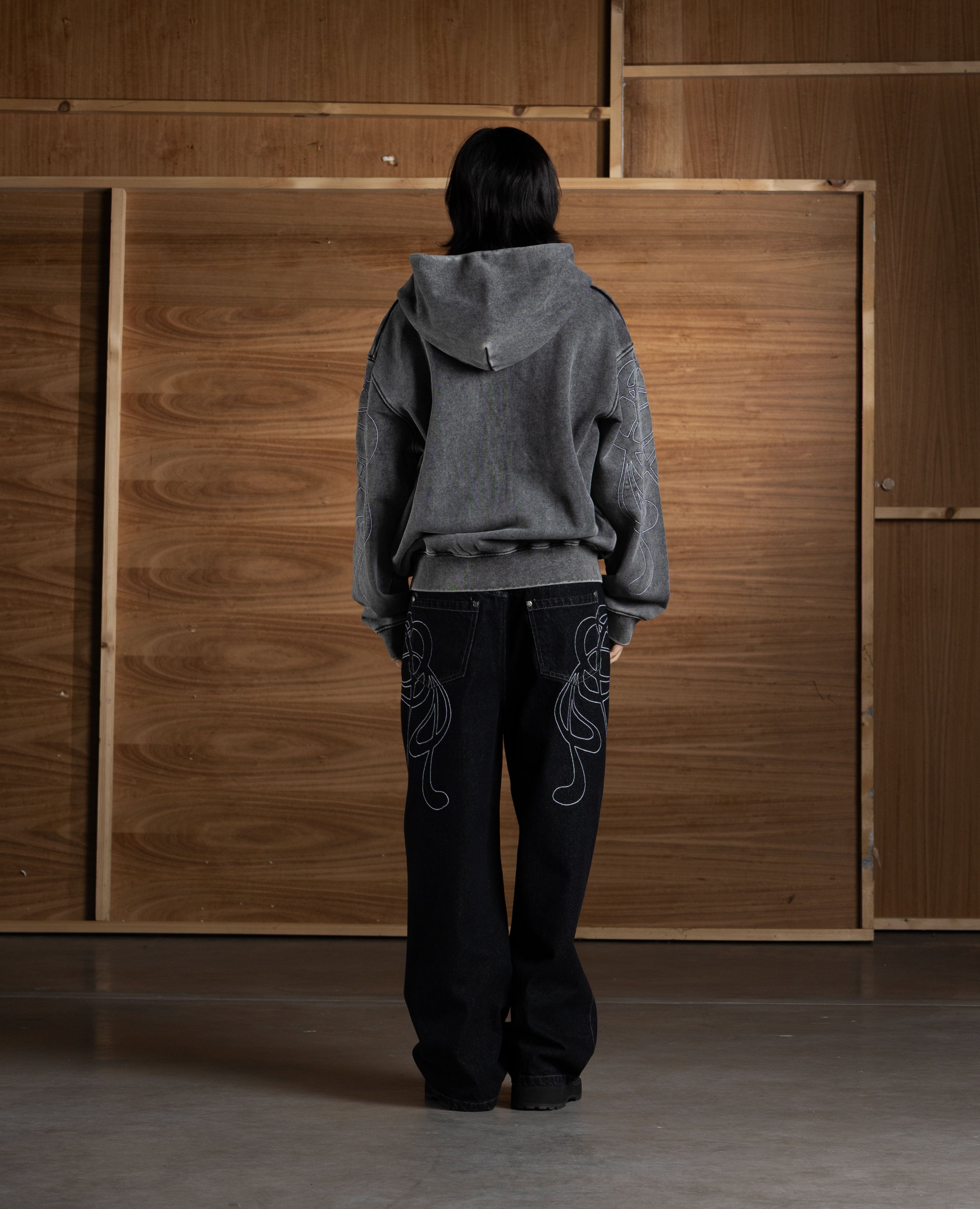 DARK ART NOUVEAU ZIP