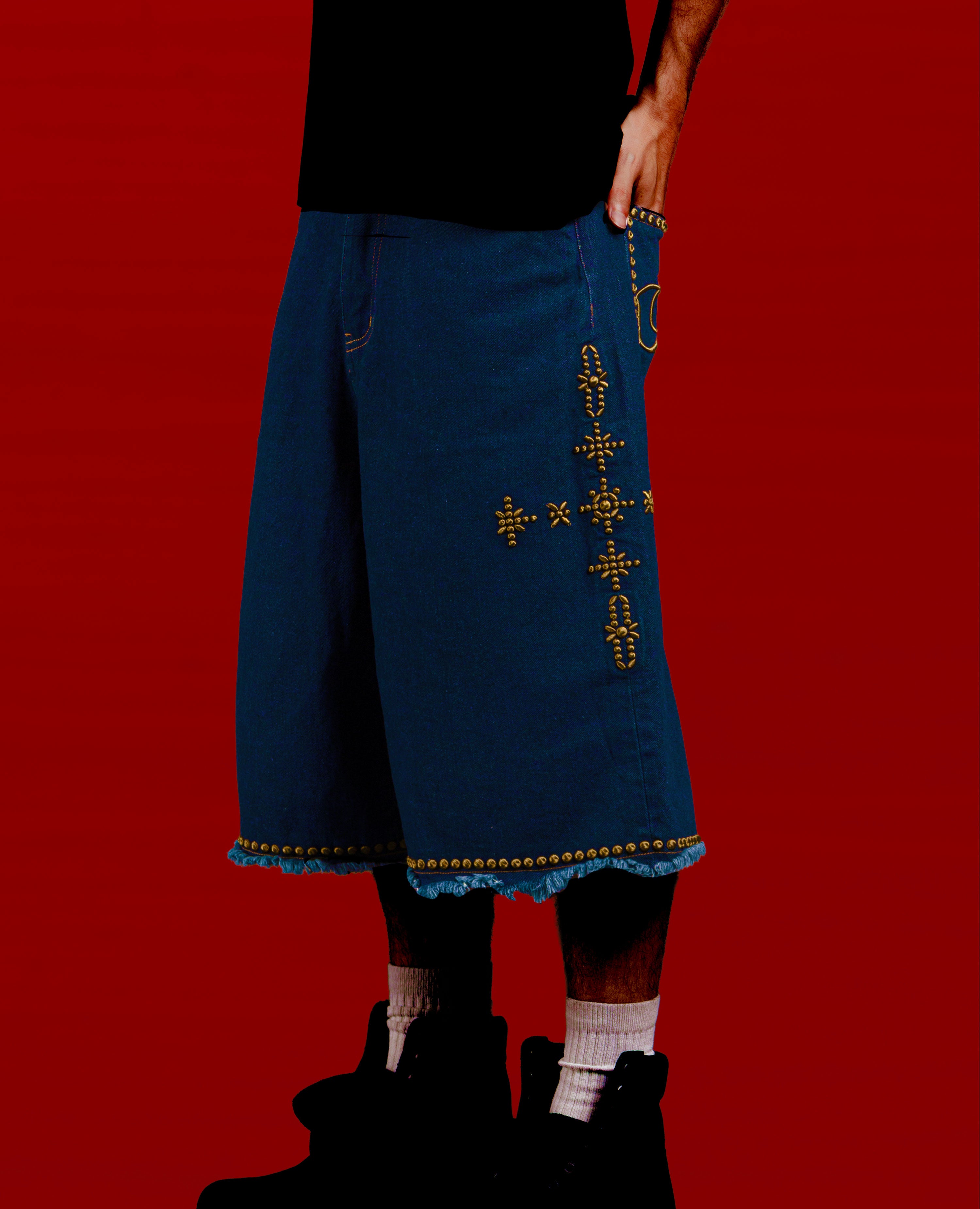 ROCKSTAR DENIM JORT