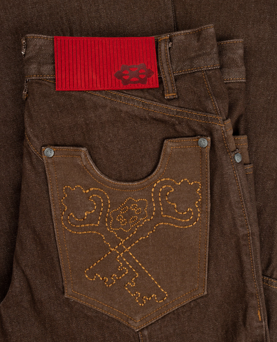 STRAIGHT FALLEN ROCK DENIM