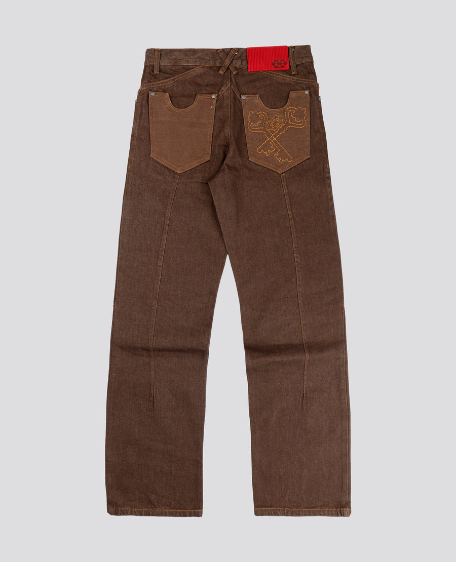 STRAIGHT FALLEN ROCK DENIM