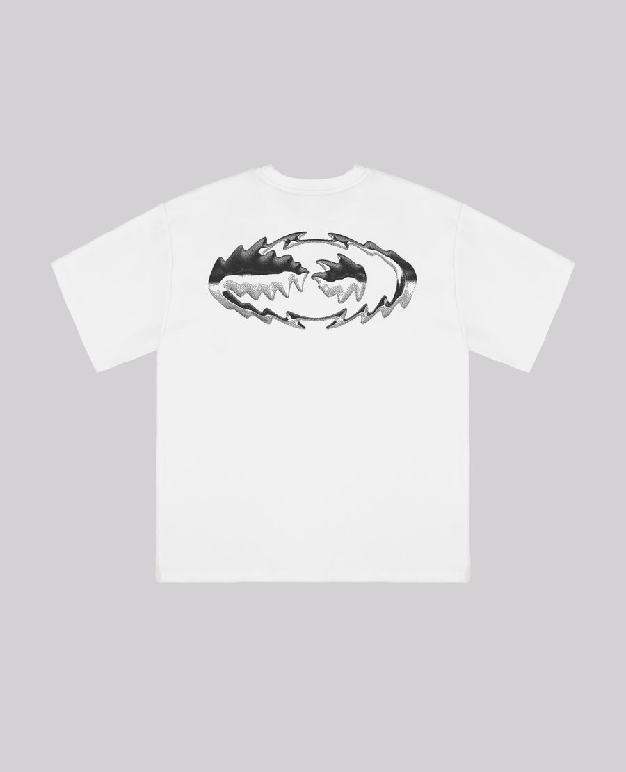 WHITE THORNY T-SHIRT