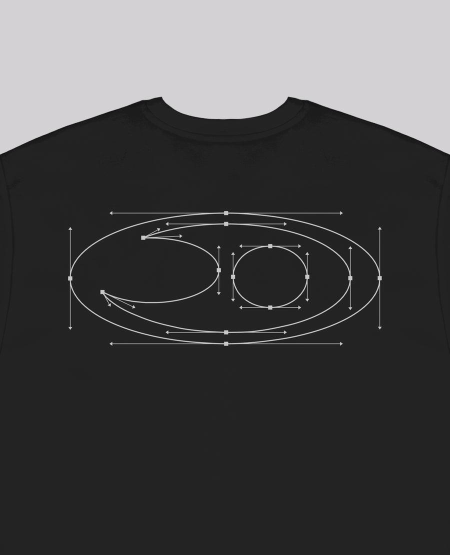 BLACK SEGMENT T-SHIRT