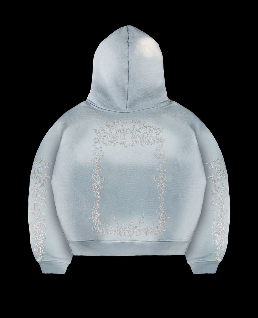 IVY LIGHT BLUE HOODIE - ULTRA HEAVY