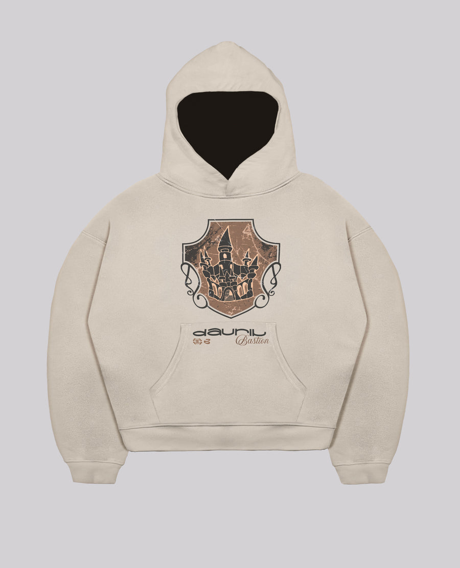 BEIGE BASTION HOODIE