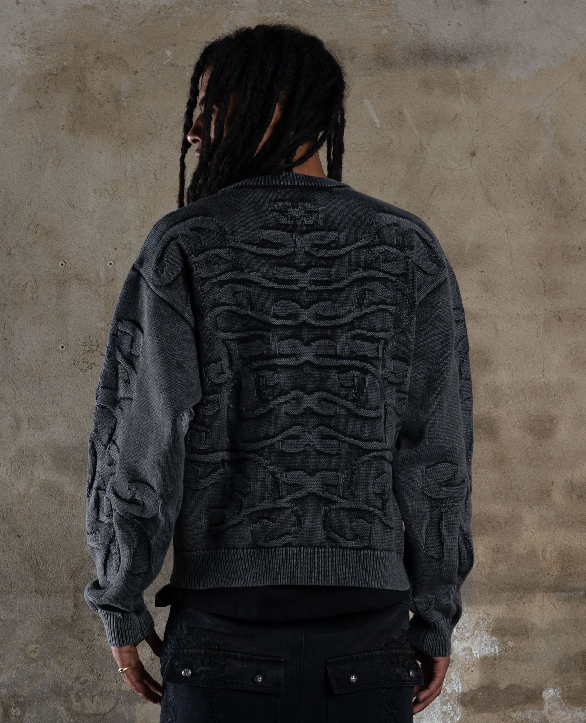 DARK SPINAL KNIT