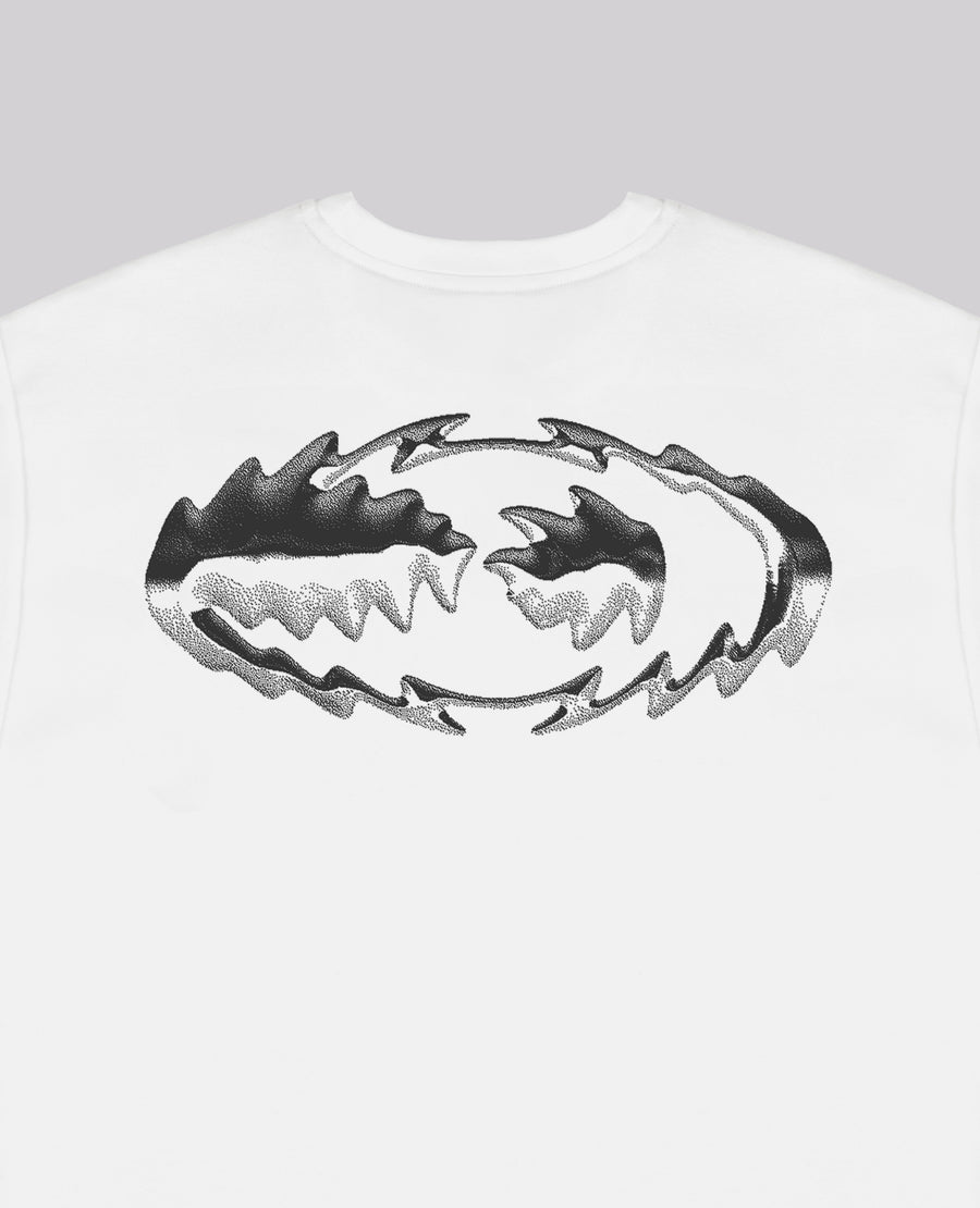 WHITE THORNY T-SHIRT